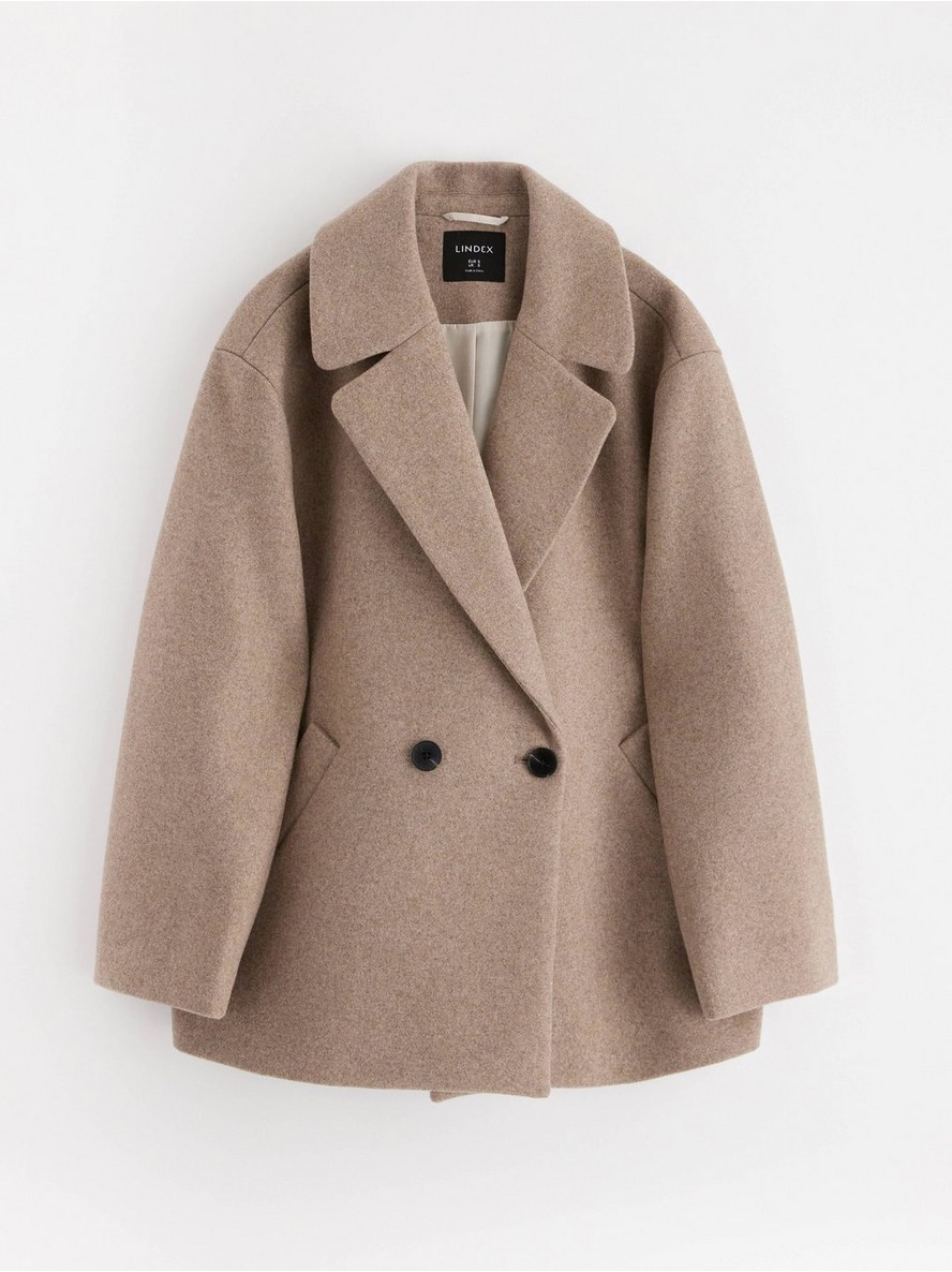 【関税&送料込】Golden  Beige Melange Wool-Blend Bermud Jil Sander Wool Half-Zip Jacket | Saks Fifth Avenue
