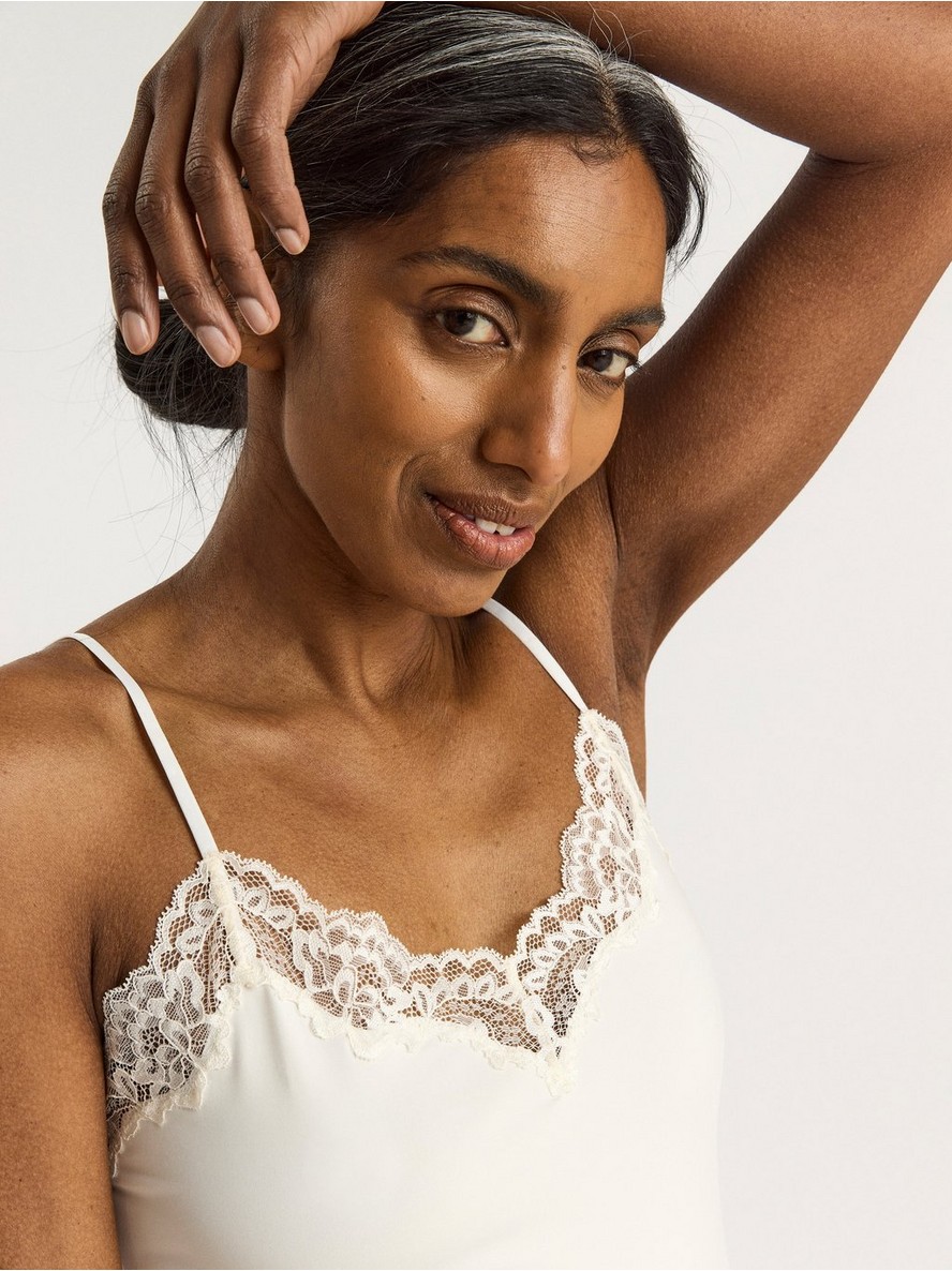 Off clearance white camisole