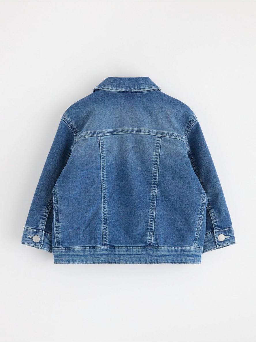 Denim jacket in jersey Denim