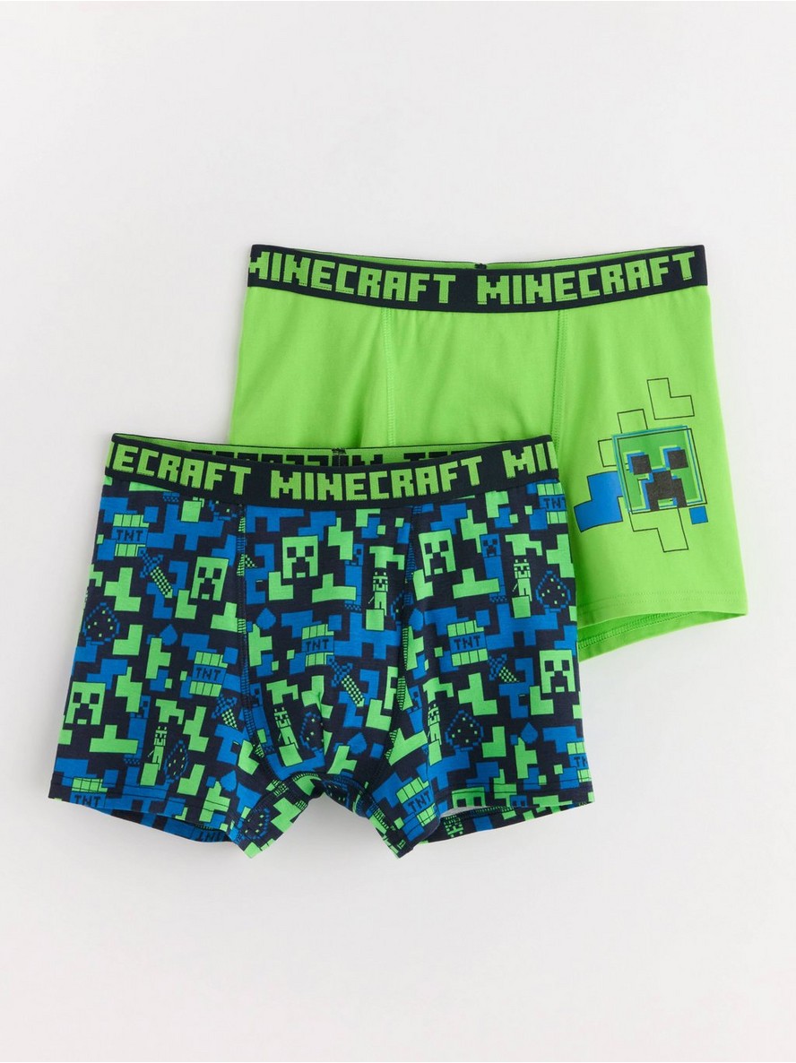2-pack Minecraft Boxer shorts Black